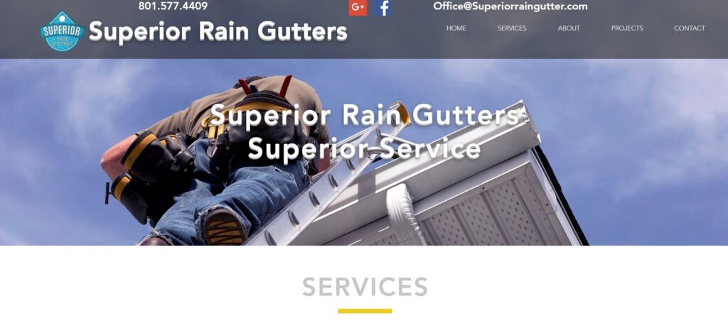 superior rain gutters utah