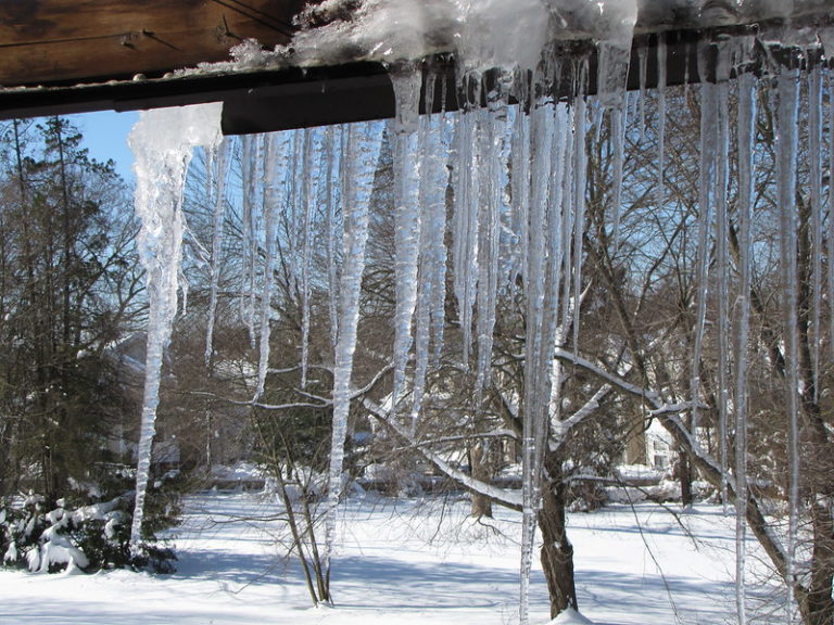 gutters iced