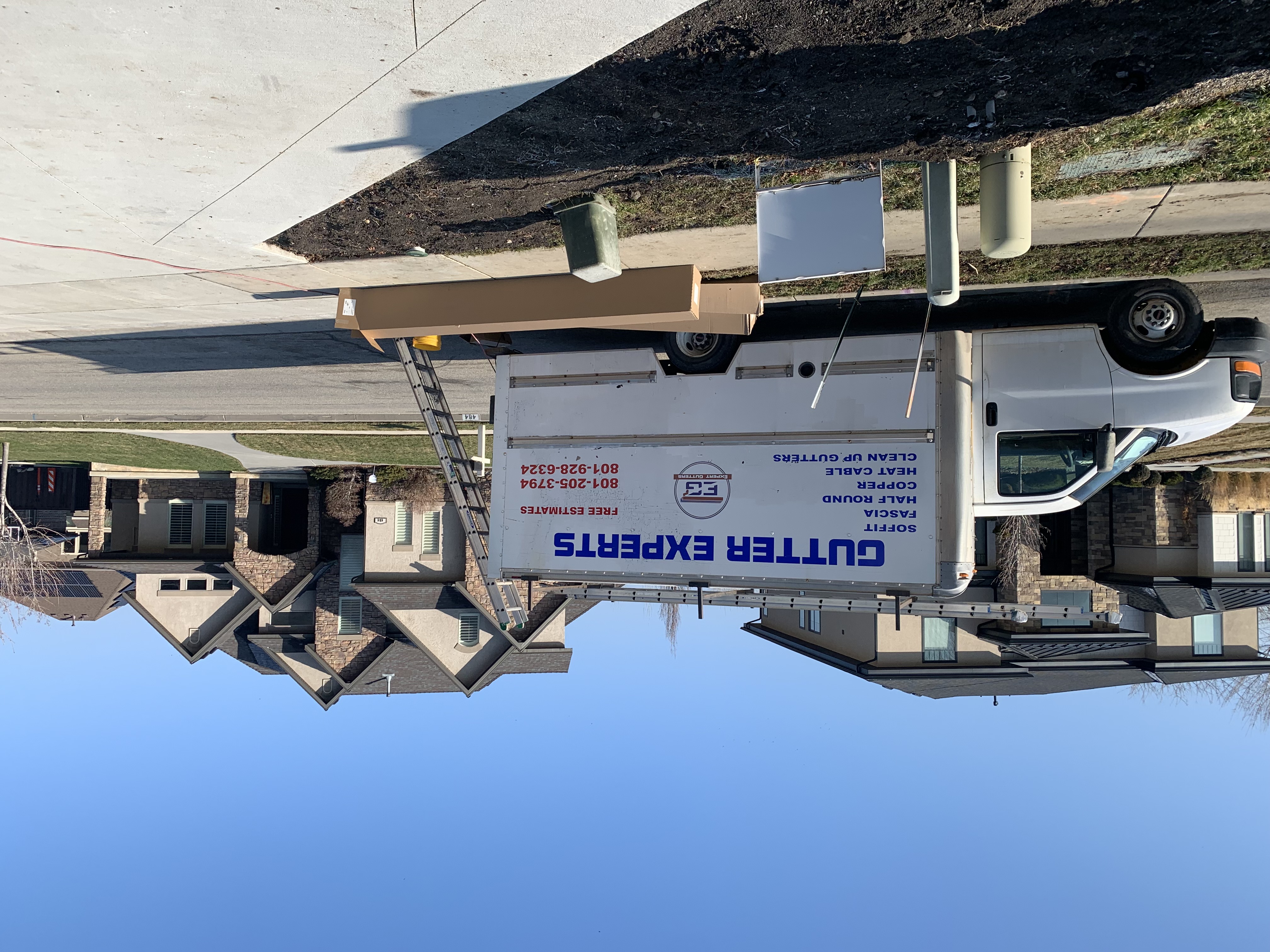 expert gutters truck